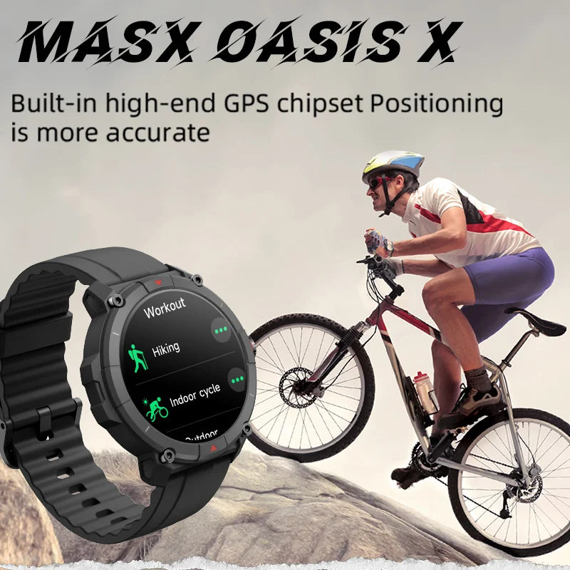 MASX Oasis X Premium GPS Smart Watch