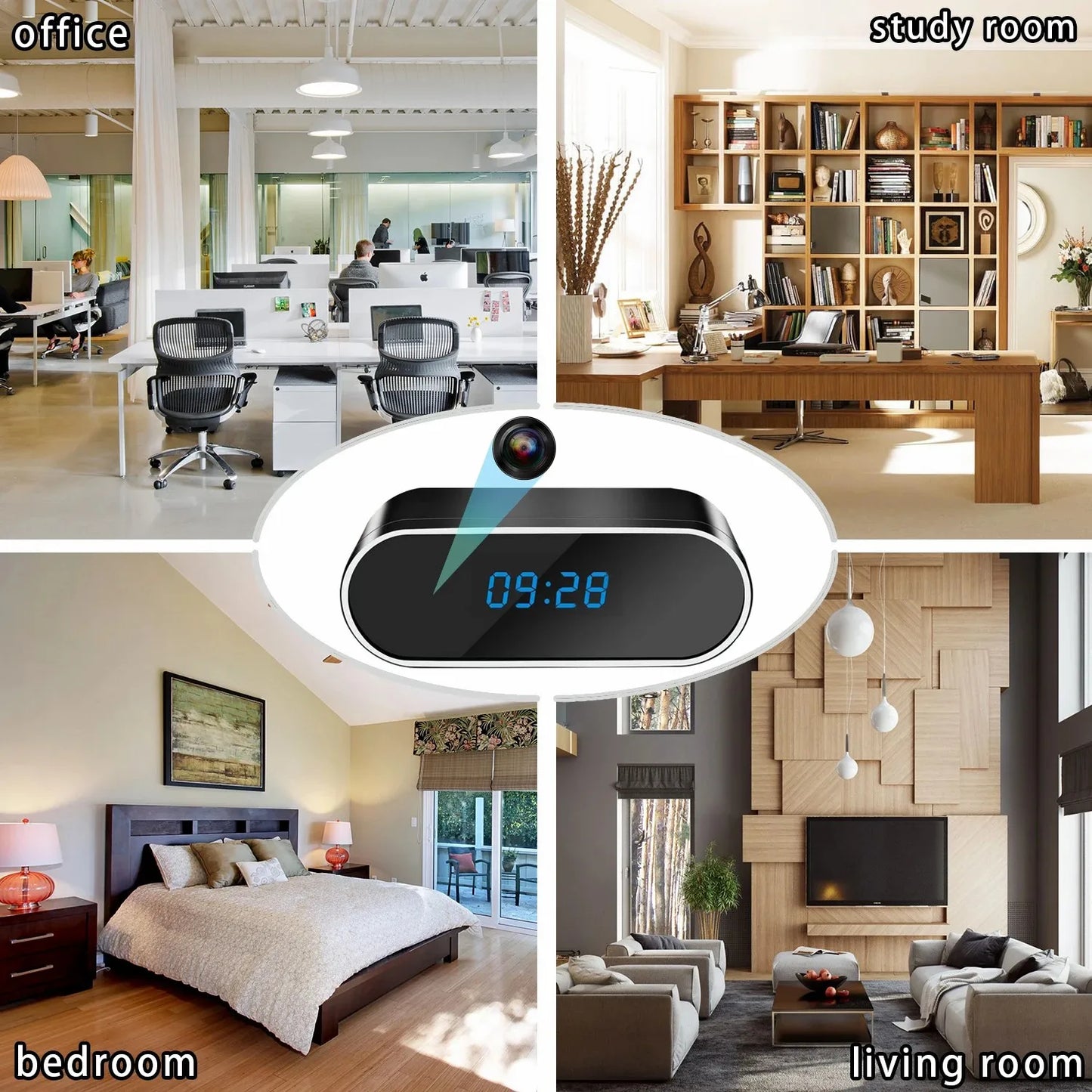 New WIFI Mini Clock Camera