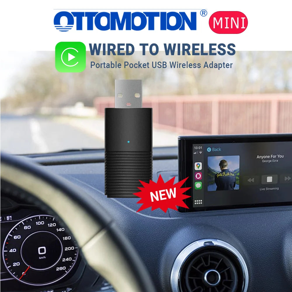 MINI Wireless CarPlay Adapter USB Stick Car Accessories