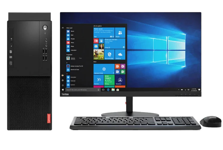 New Win10+27 inch monitor ThinkCentre  desktop