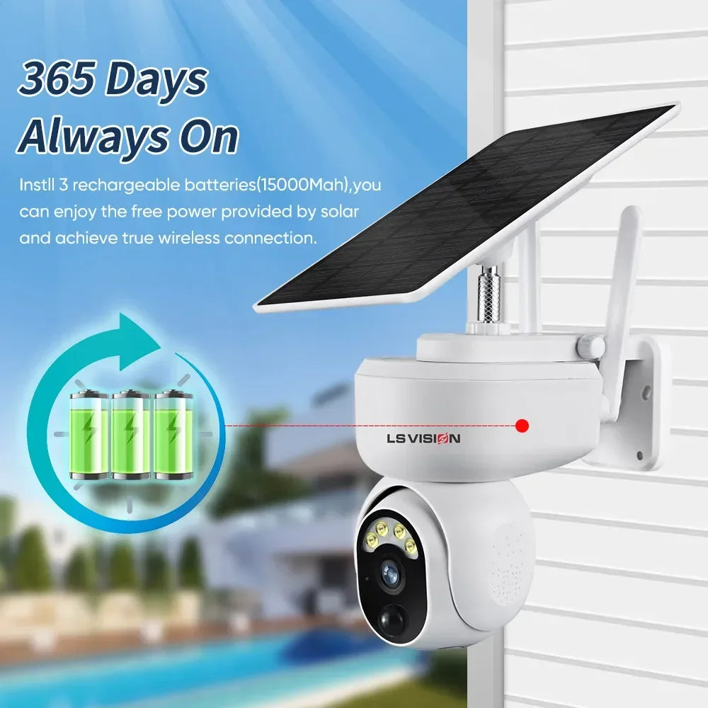 New Outdoor 4G Solar Camera