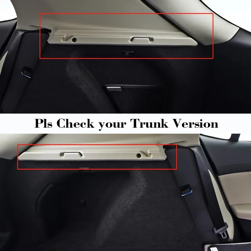 Car Rear Trunk Curtain Covers