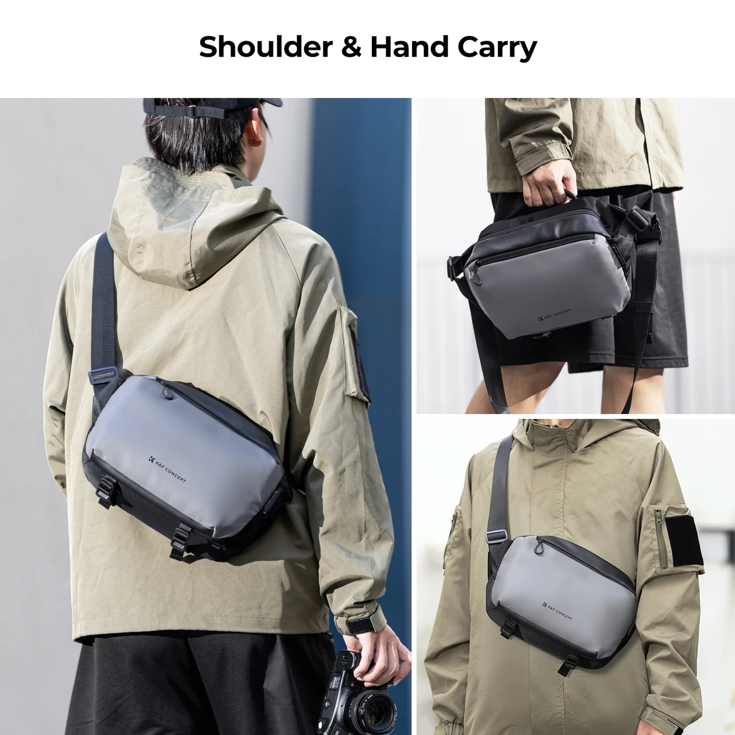 New  Concept Portable Single Shoulder Camera Bag