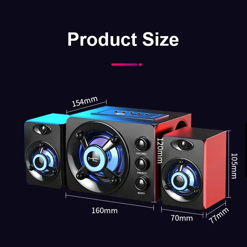 New HIFI 3D Stereo Speakers