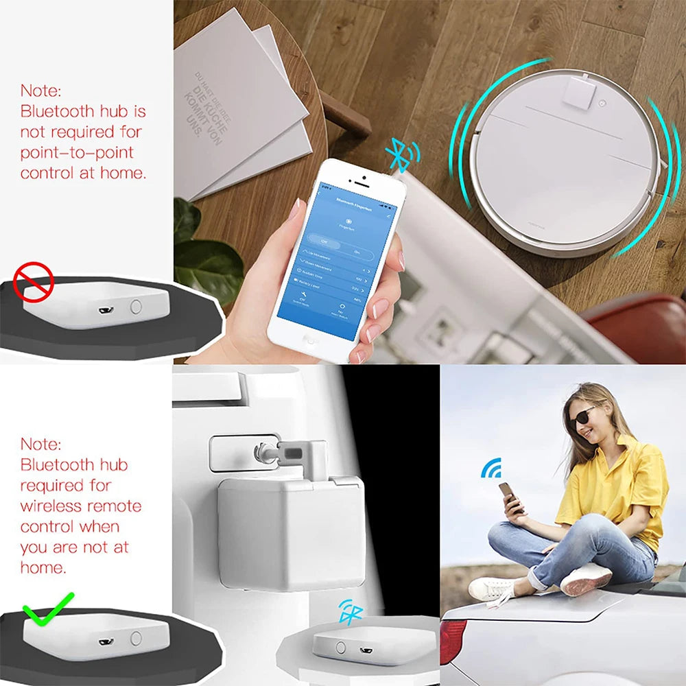 Tuya Smart Home Finger Bluetooth Robot Smart Switch