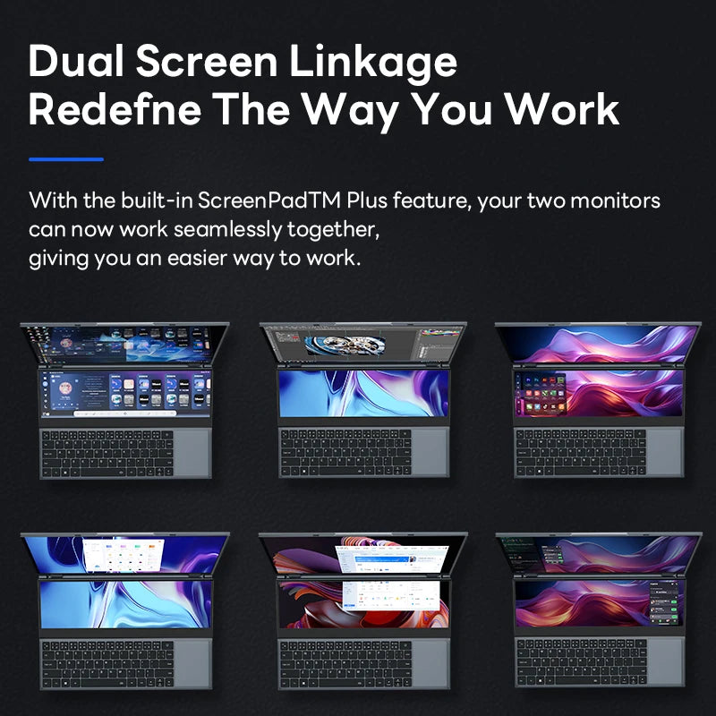 New BYONE BY16 Dual Screen Laptop