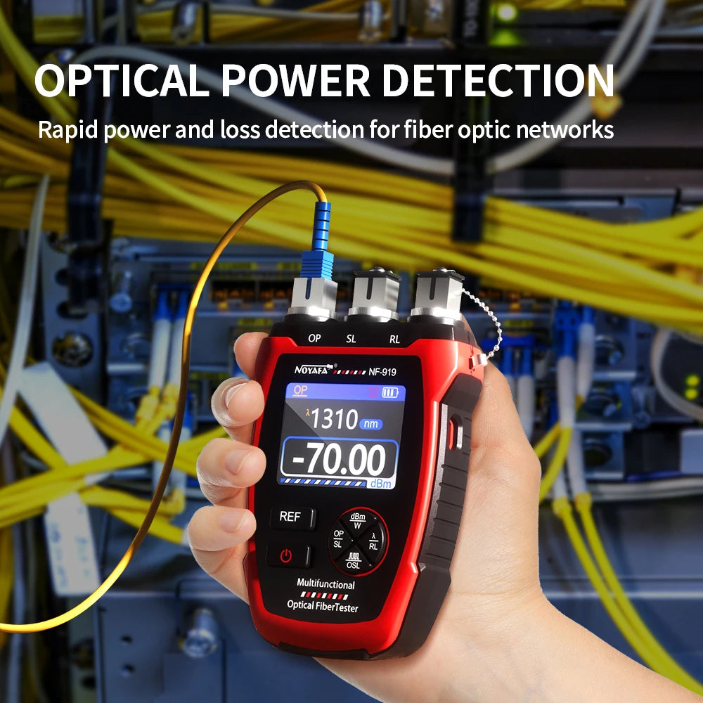 NF-919 Mini Optical Power Meter Visual Fault Locator Network Cable Test