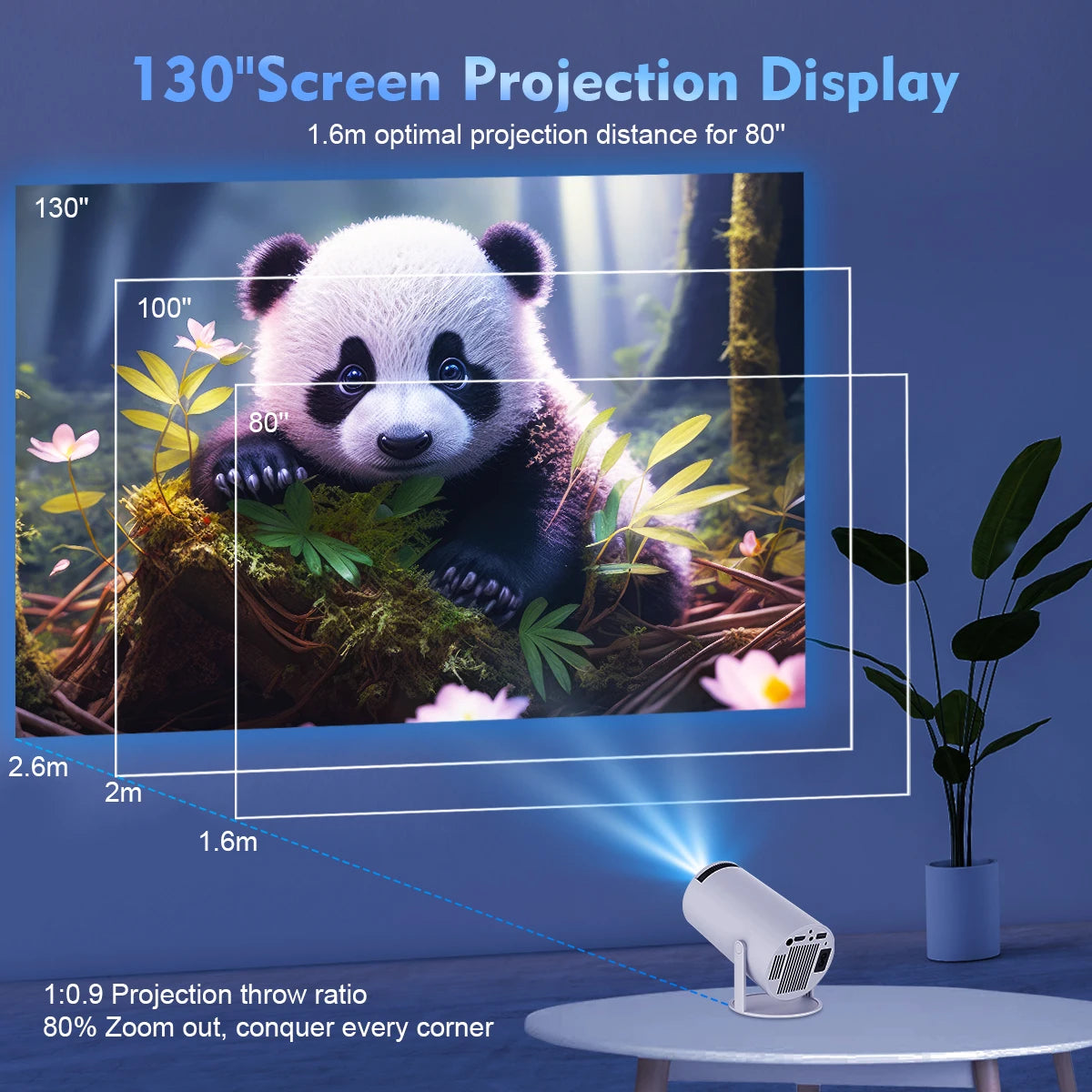 New Magcubic 4K Wifi6 Projector