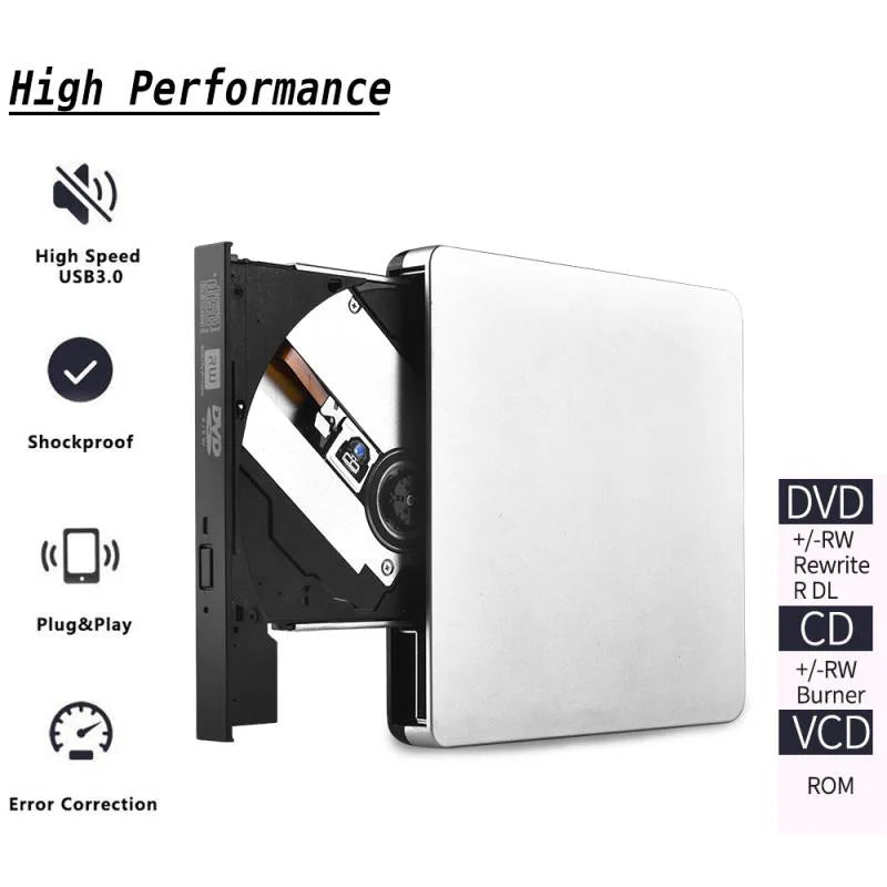 Slim DVD-RW Optical Drive Recorder for Computer Laptop PC