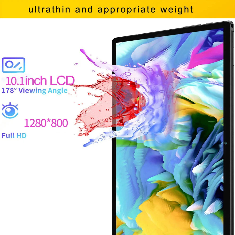 10.1 Inch 2024 New Android11 4G+64GB Global Tablette