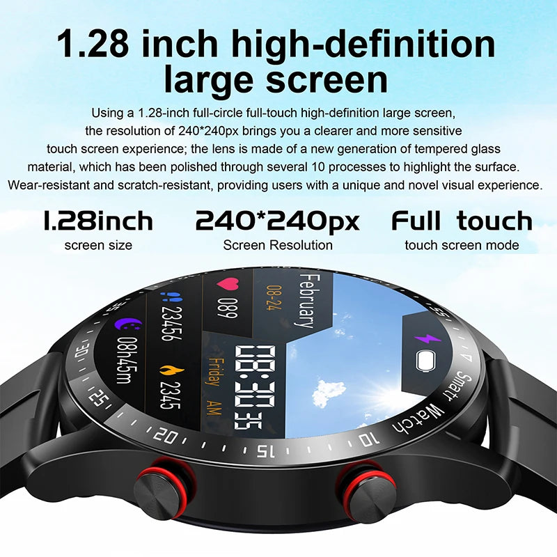 Men Laser Health Blood Pressure Fitnes Sports Watches