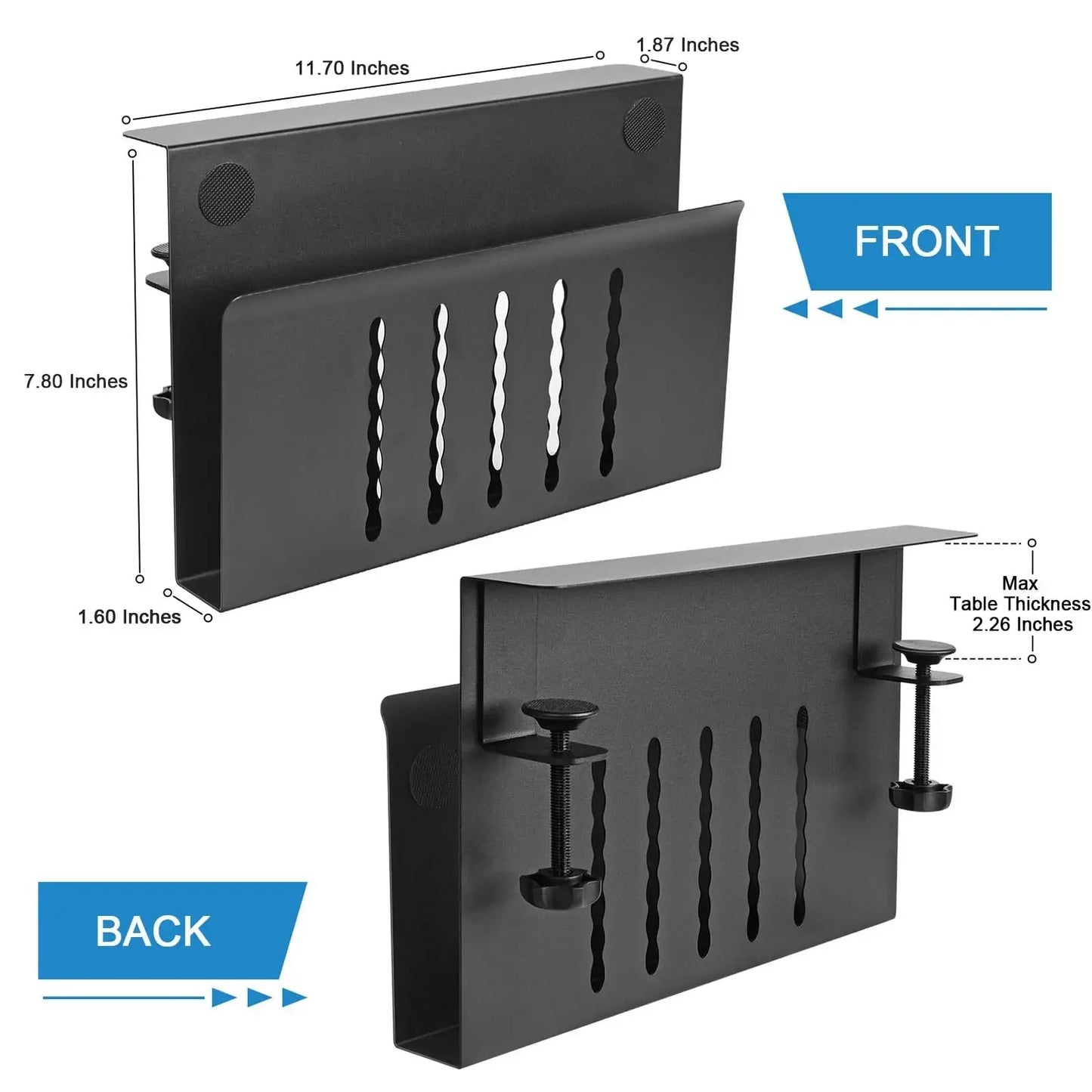 New Desk Side Storage Organizer