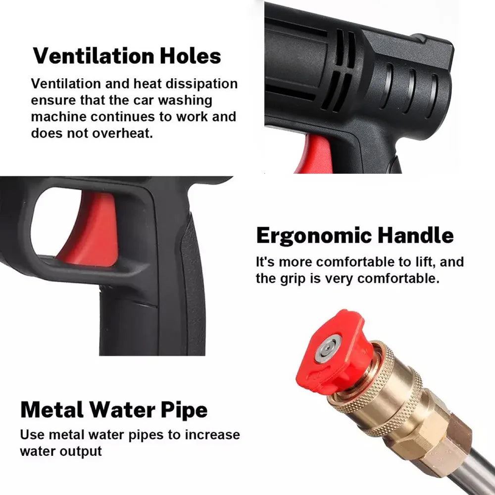 Wireless High Pressure Car Washing Gun