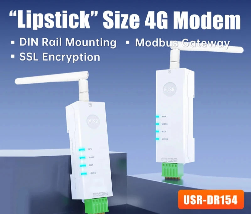 4G Modem RS485 to Cellular Modbus Gateway