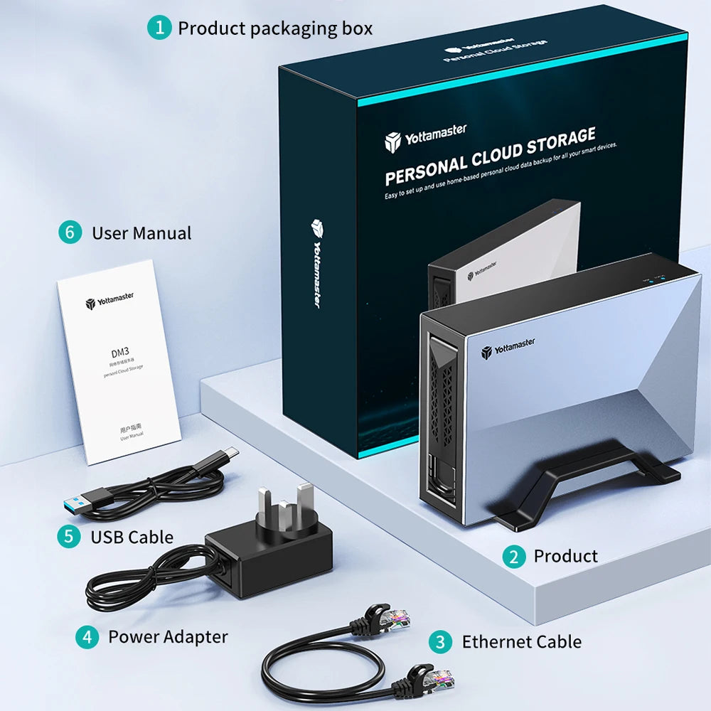 New Yottamaster Nas Network Storage