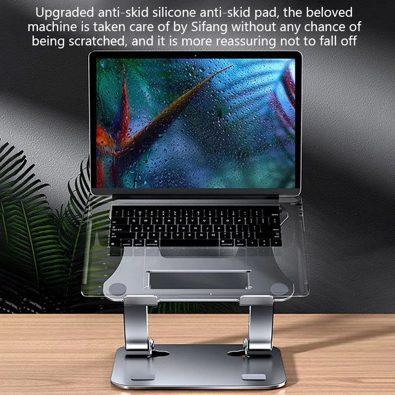 Laptop Stand Foldable Aluminum Alloy Portable Notebook Stand