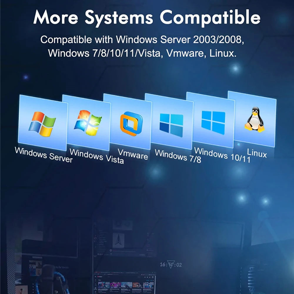 Dual RJ45 Ports PCIE X8 Intel X540-T2 Converged Ethernet Adapter