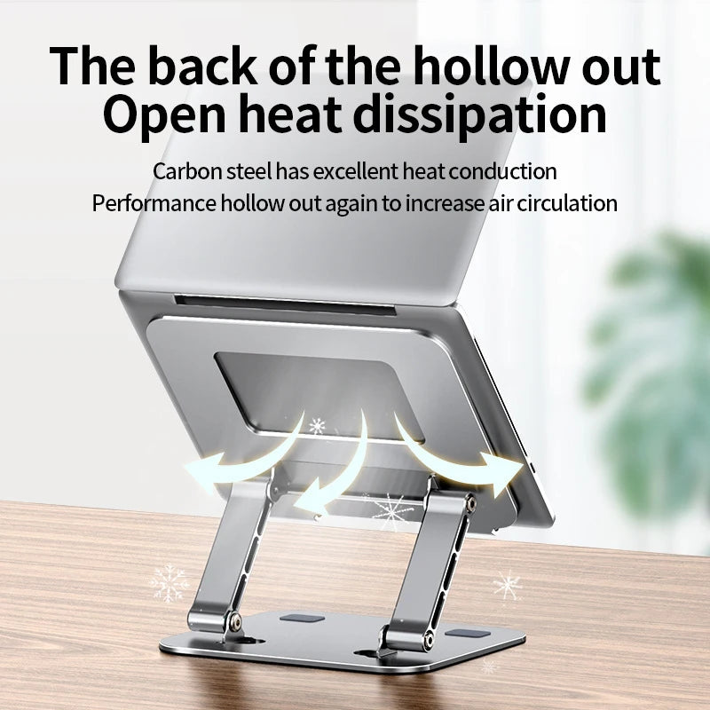 Laptop Stand Foldable Aluminum Alloy Portable Notebook Stand