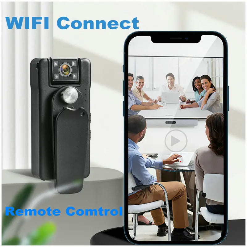 1080P Mini Digital Camera WIFI Remote Control 150 Degrees