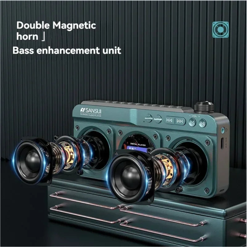 New SANSUI F28 Dual Speaker