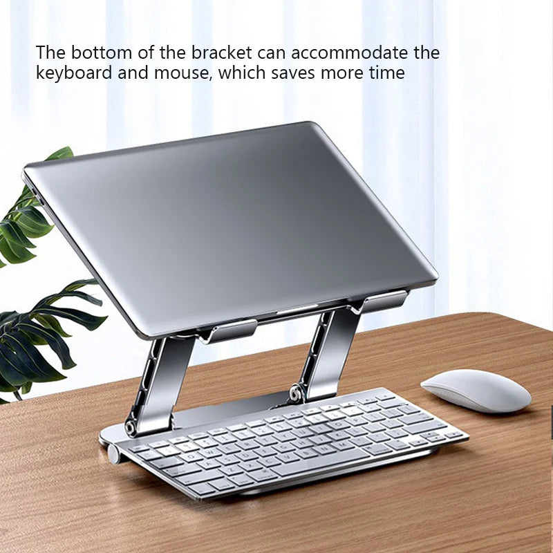 Laptop Stand Foldable Aluminum Alloy Portable Notebook Stand