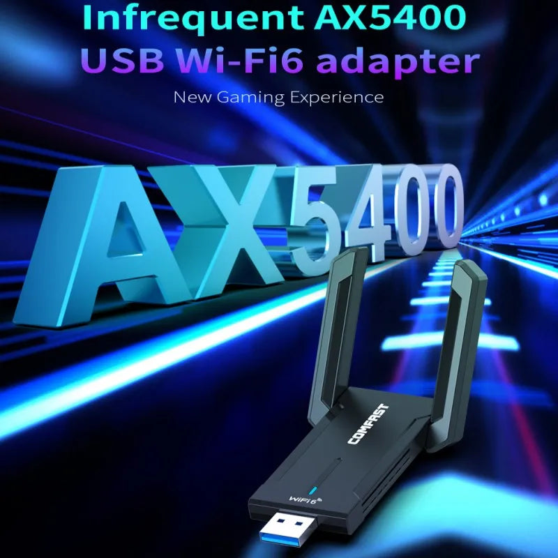 AX5400 Wifi 6E Usb 3.0 Adapter