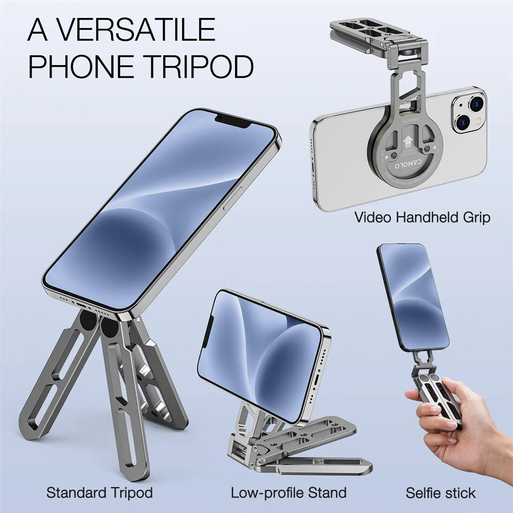 Aluminum Magnetic Selfie Stick Tripod