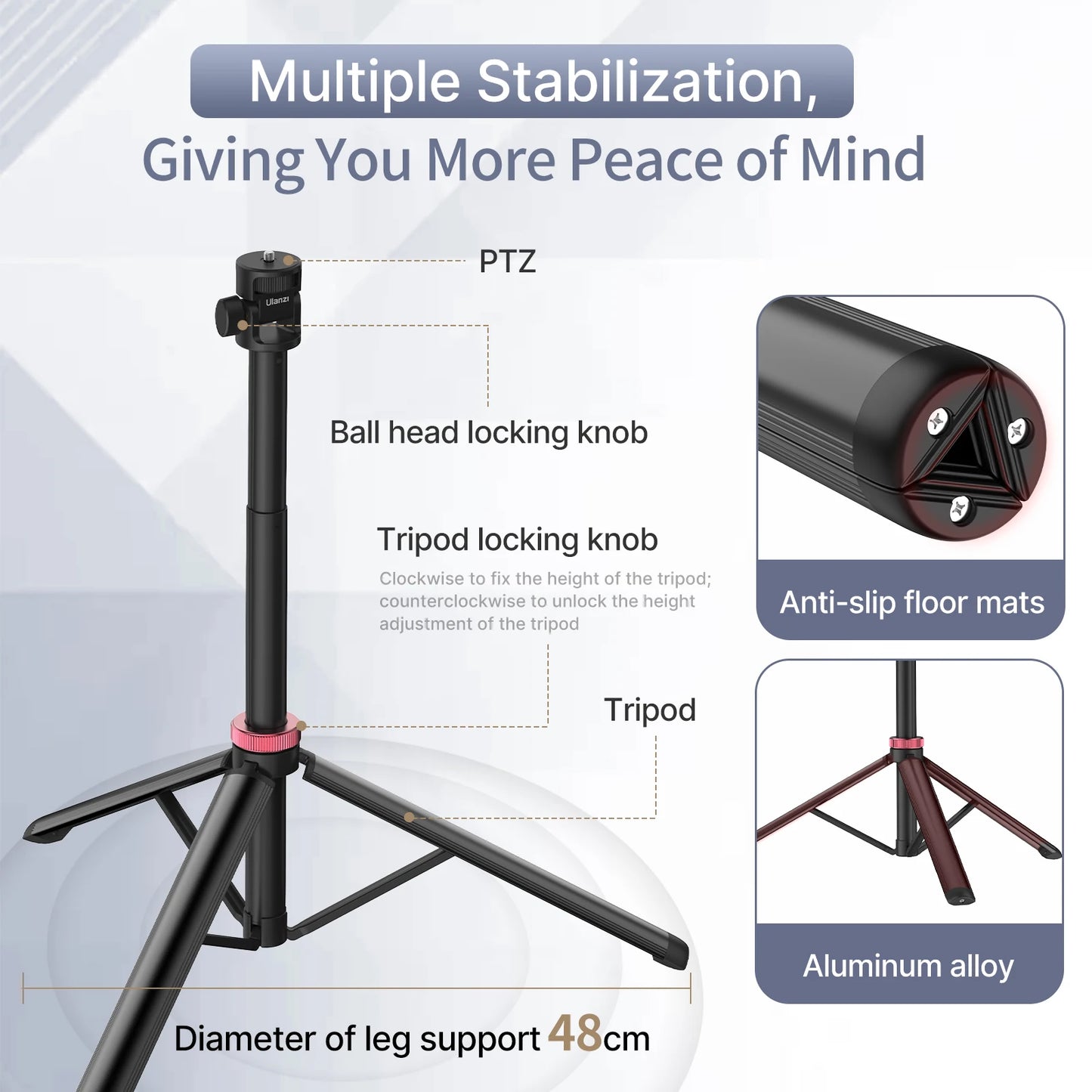 Ulanzi MT-79 2M Portable Universal Tripod