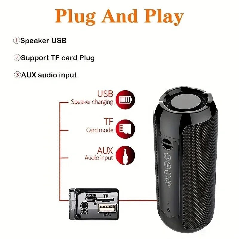 TG117 Portable Bluetooth Speaker