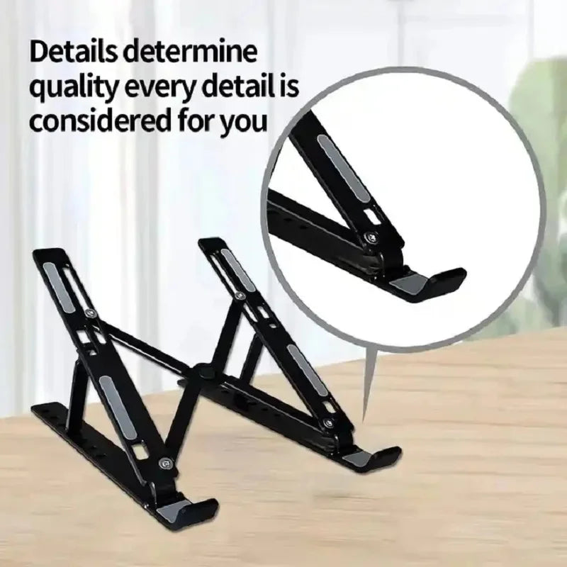 Foldable Laptop Stand ABS Portable Notebook Support Base Holder