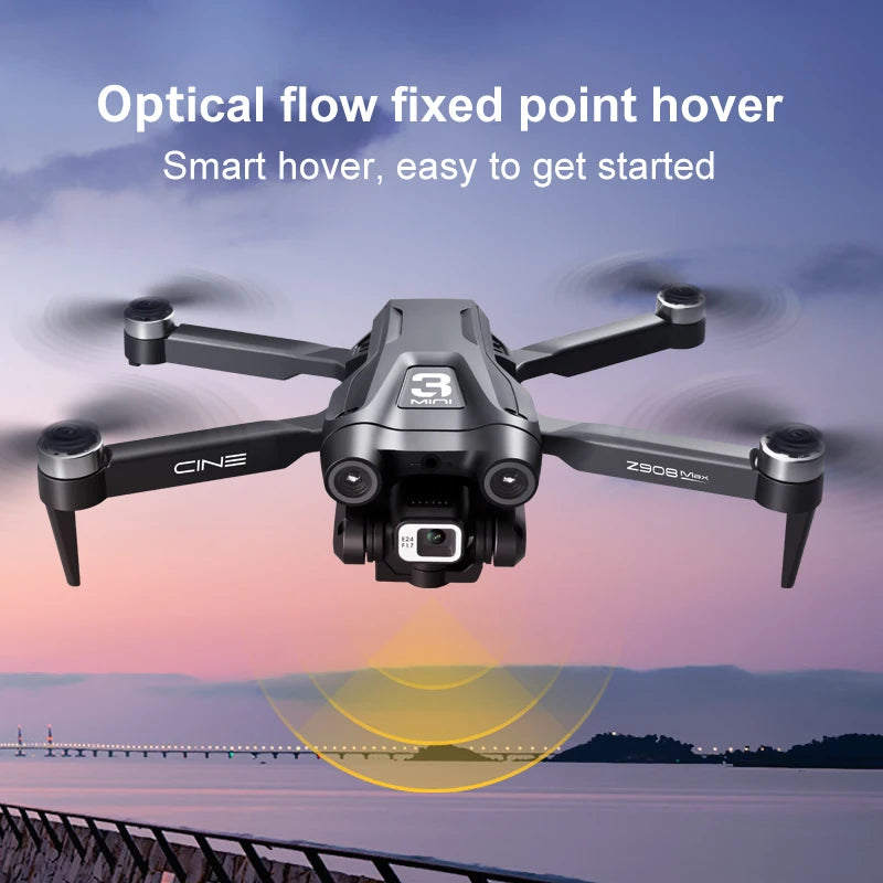 Obstacle Avoidance Brushless Four-Axis Folding RC Quadcopter Toys