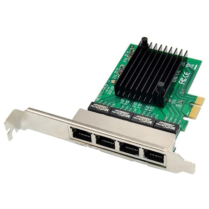 RJ-45 4-Port Ethernet Server Adapter