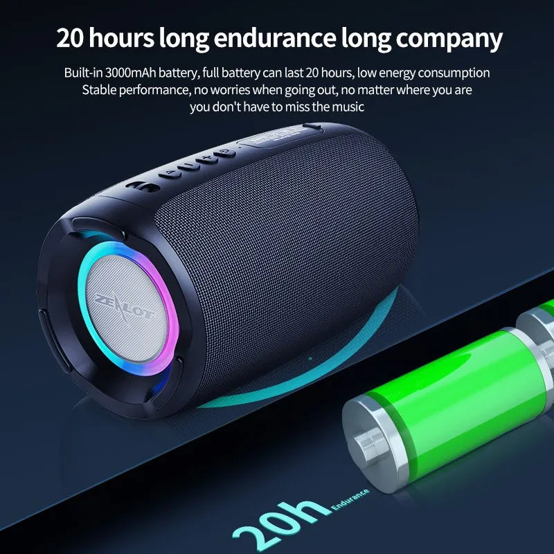 ZEALOT S61 Portable Bluetooth Speaker