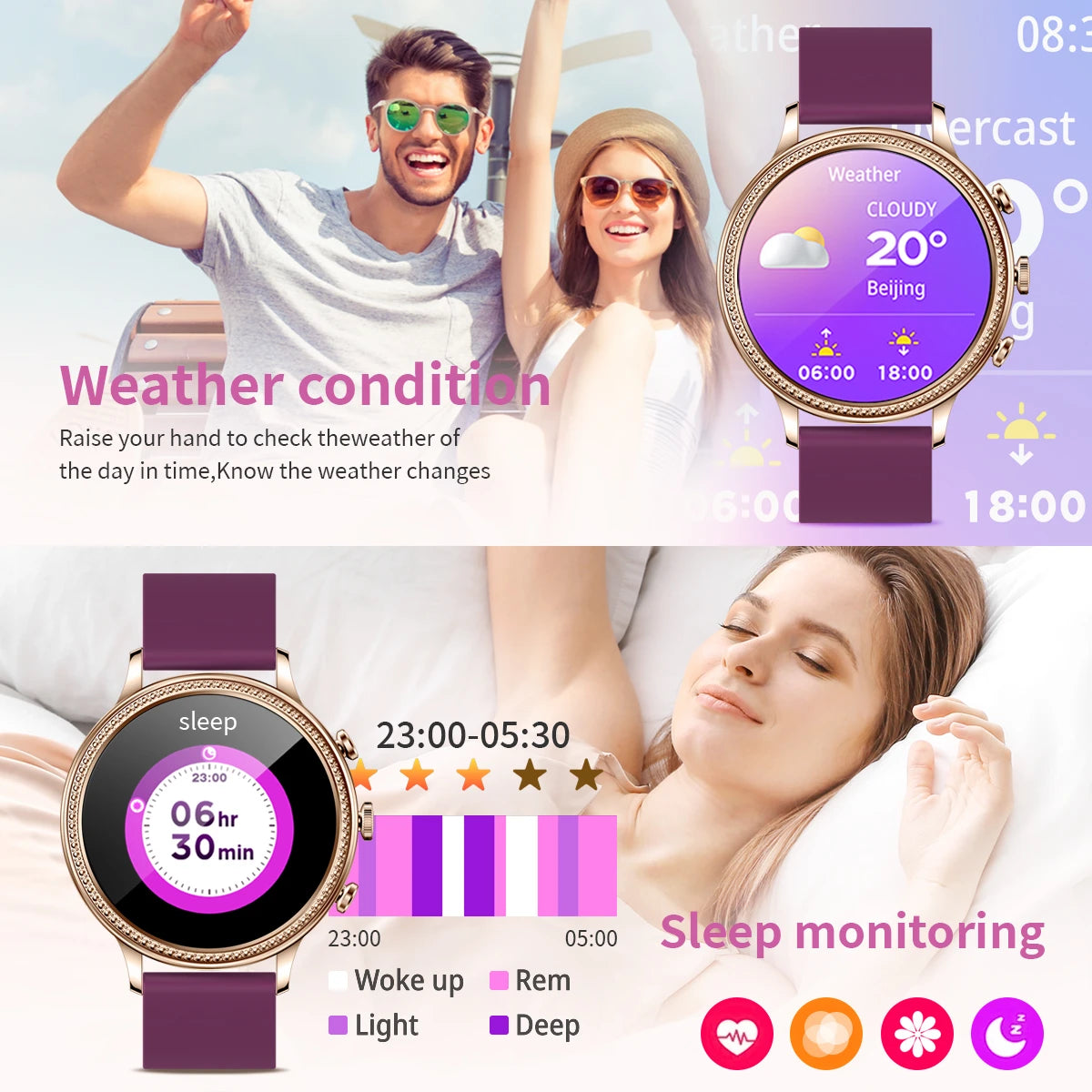 LIGE Luxury Smart Watches