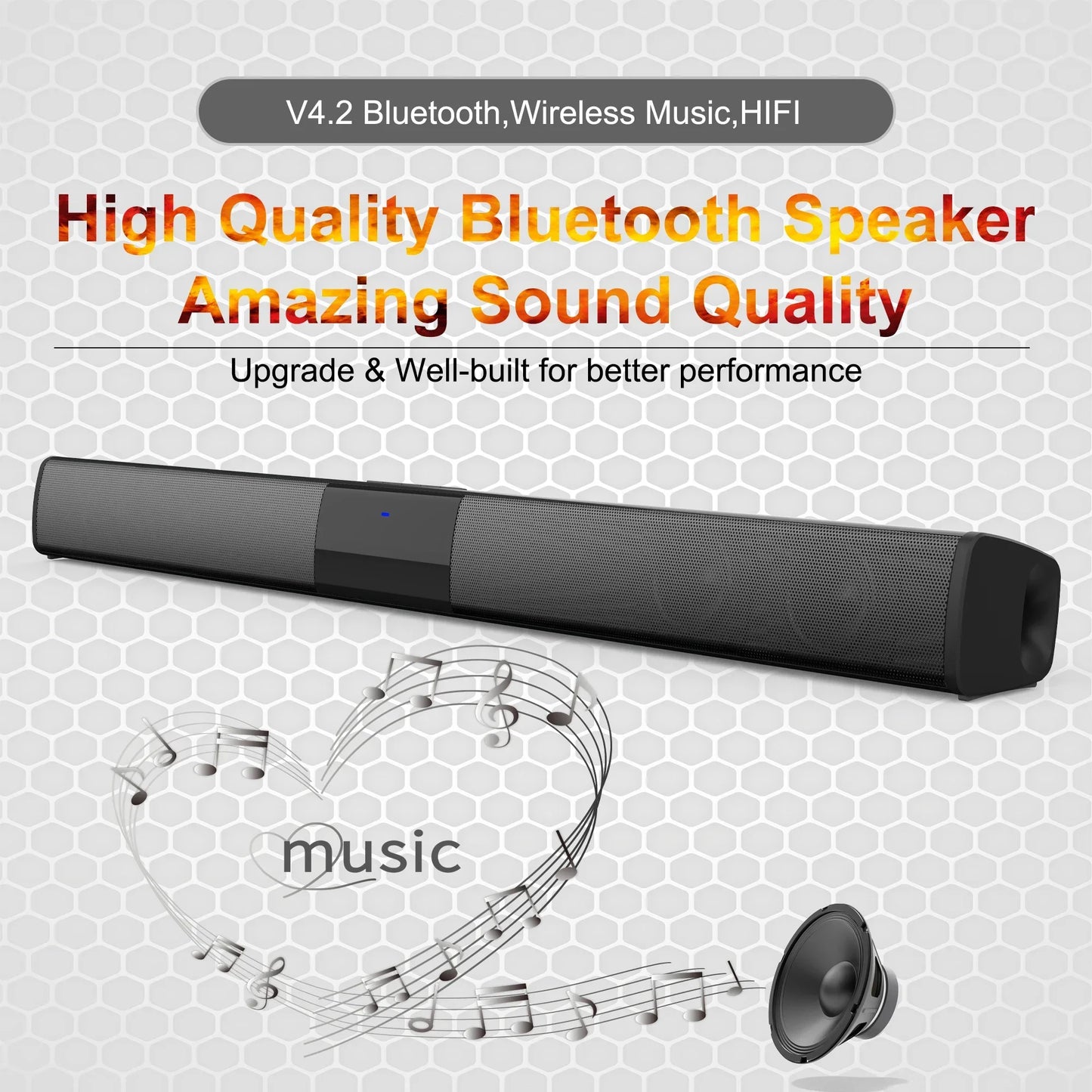 New Theater Sound System Bluetooth Speaker