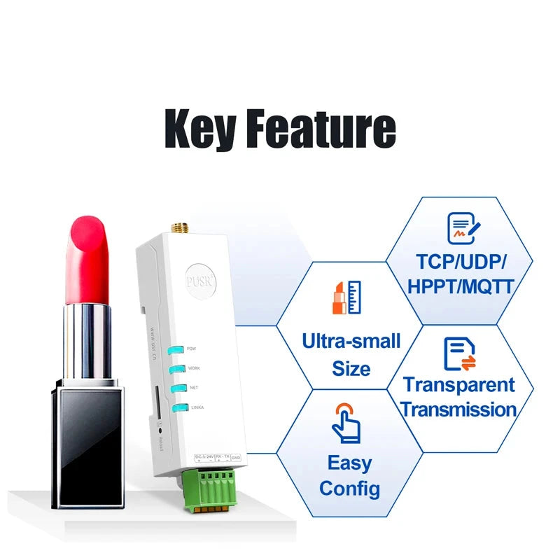 4G Modem RS485 to Cellular Modbus Gateway