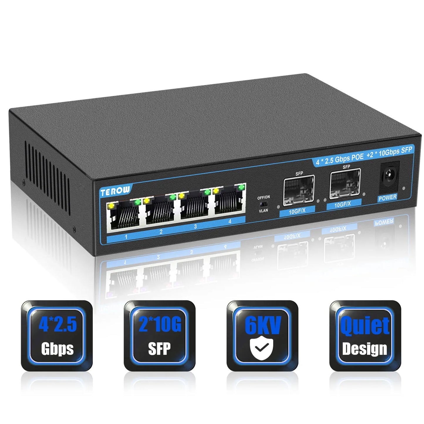 New 2.5G POE Gigabit Switch