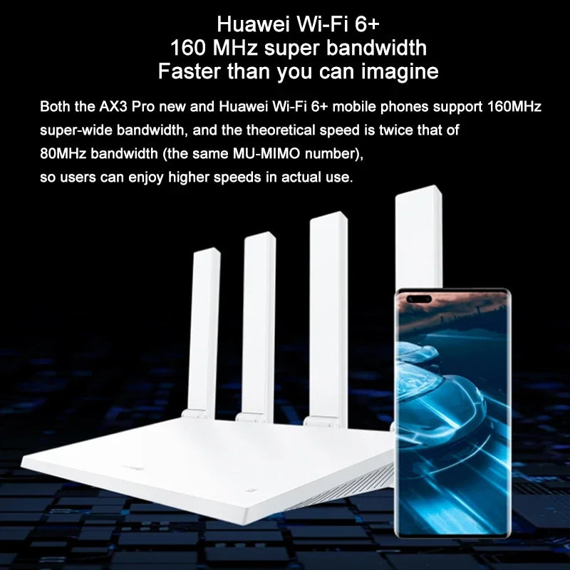 New Huawei AX3 Pro new Router