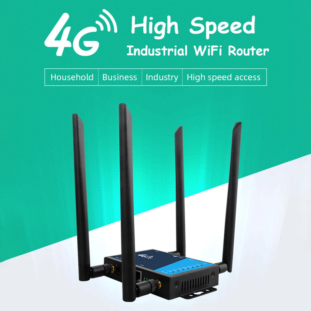 New Industrial 4G LTE Router