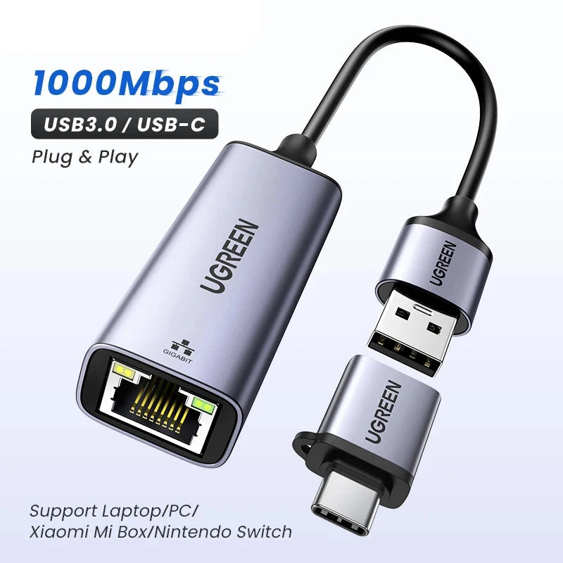 New UGREEN USB Ethernet Adapter