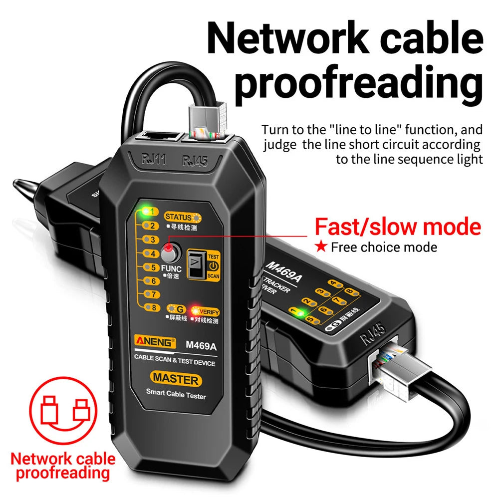 ZoeRax Wire Tester RJ45 RJ11 Cable Tracker