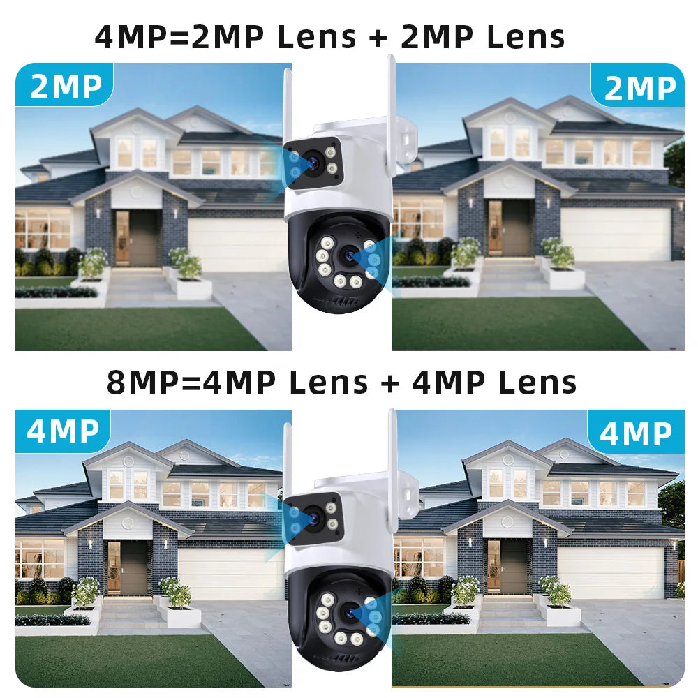 8MP Outdoor Wifi PTZ Camera