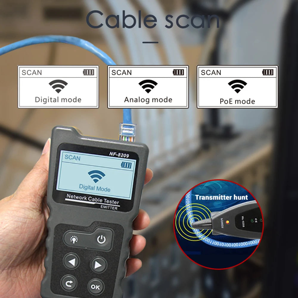 Noyafa NF-8209 internet cable tester