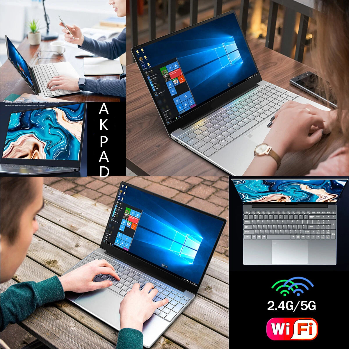 Windows 11 10 Pro 1920*1080 Cheap Portable Intel Laptop