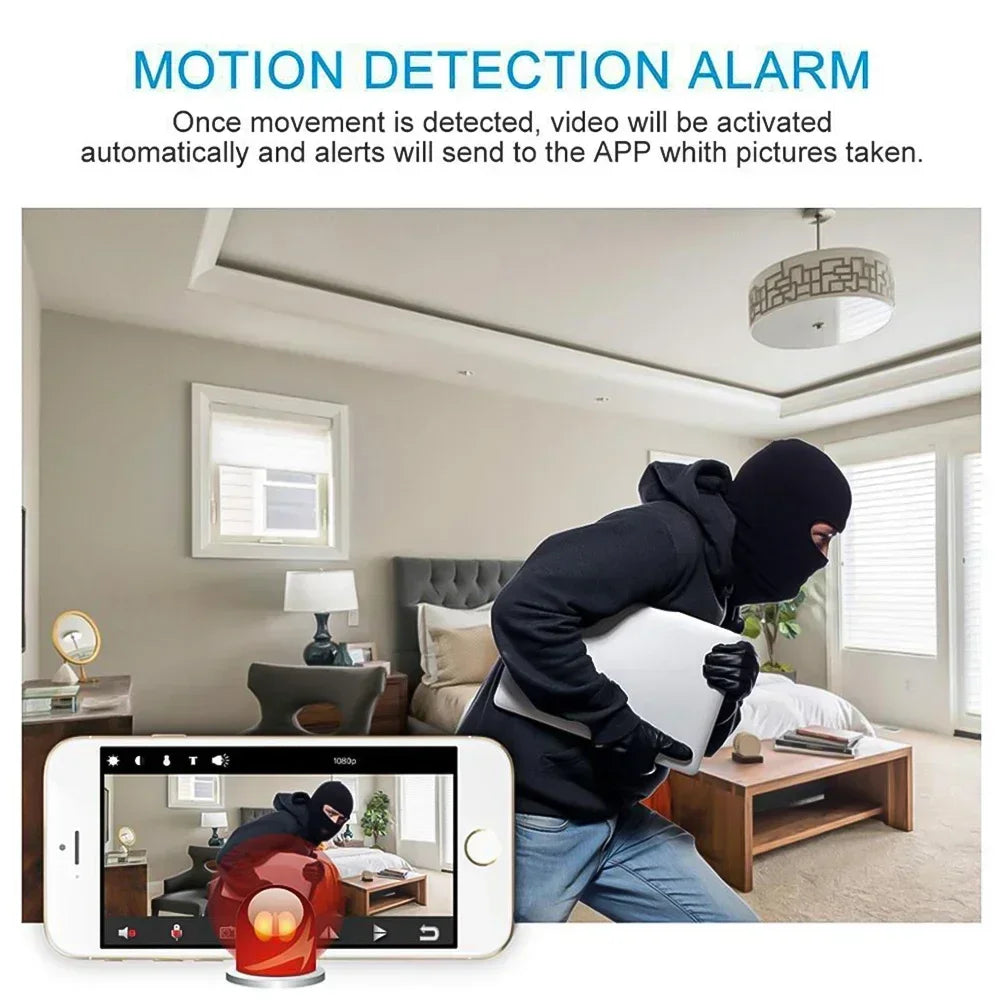 Small Motion Detection Night Vision Security Smart Home IP Web Cam