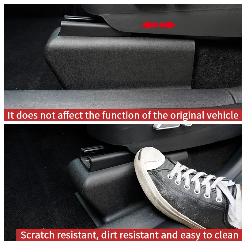 Tesla y Seat Bottom Wheel Anti-kick Protection Suitable