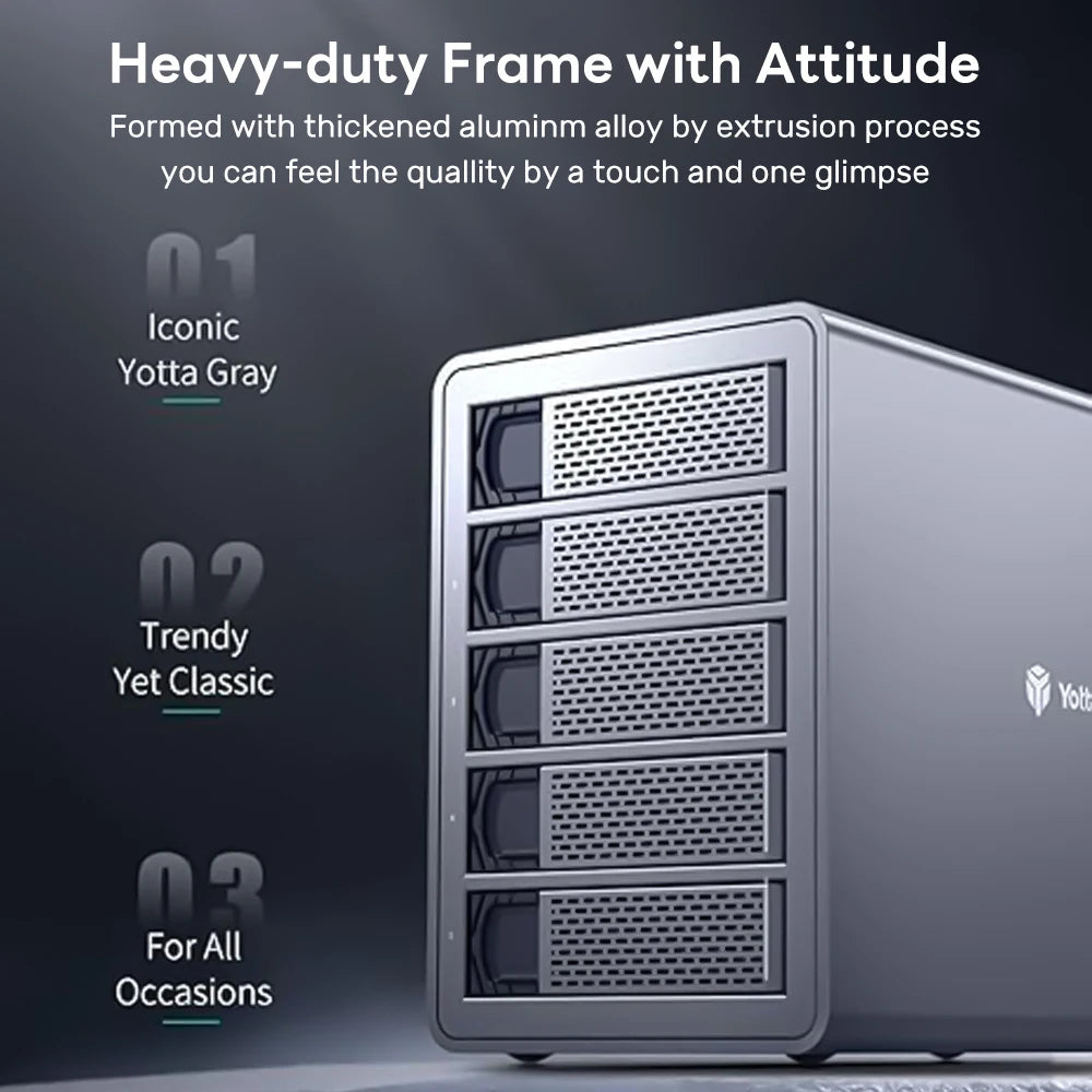 New External Case Type C Hard Drive