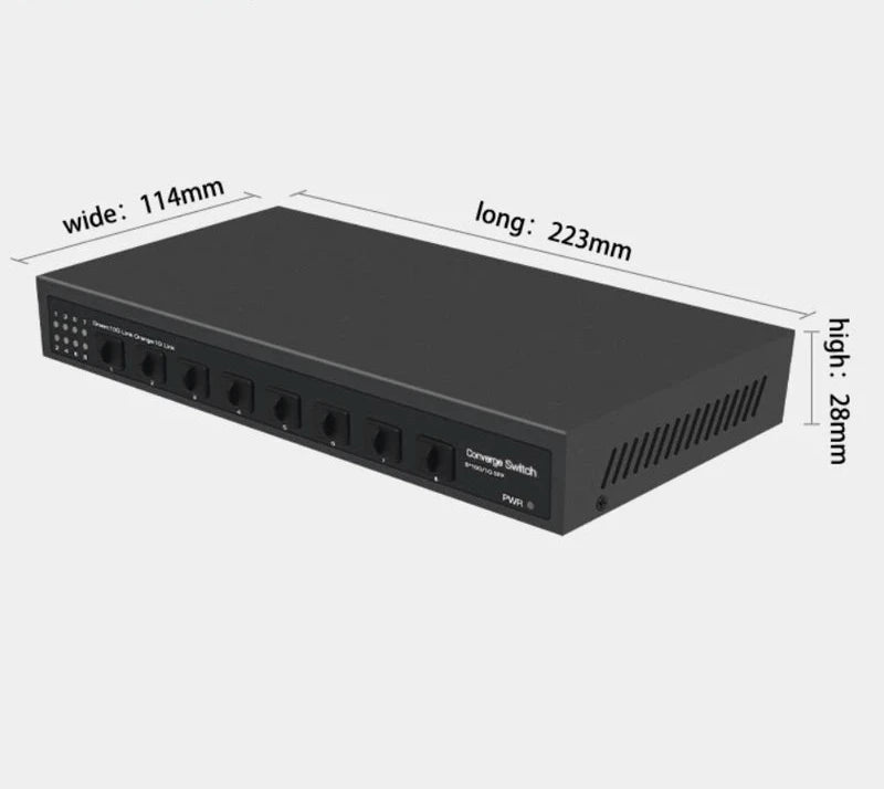 OMAY 8 Ports 10G SFP+ Ethernet Switch