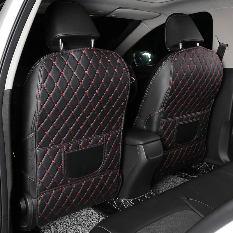 Anti-Kick Mats Auto Seat Back Protector Cover