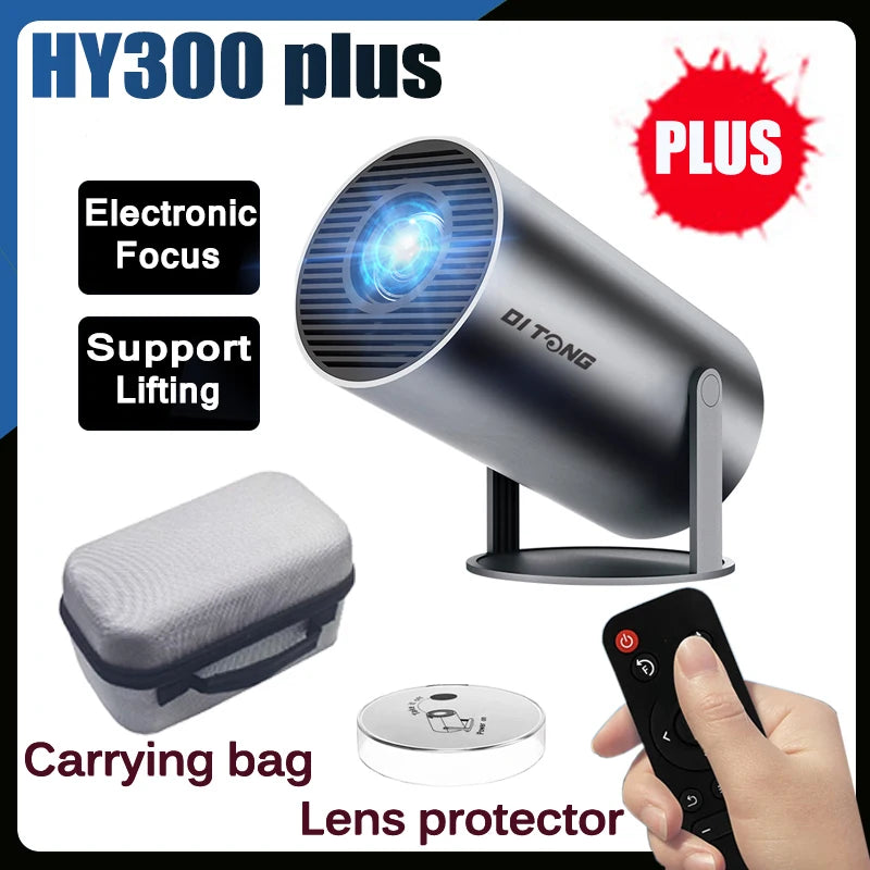 Home Theater Cinema Phone mini Proyector Movie HY300 pro